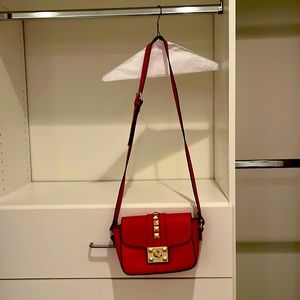 Valentino cross body red bag